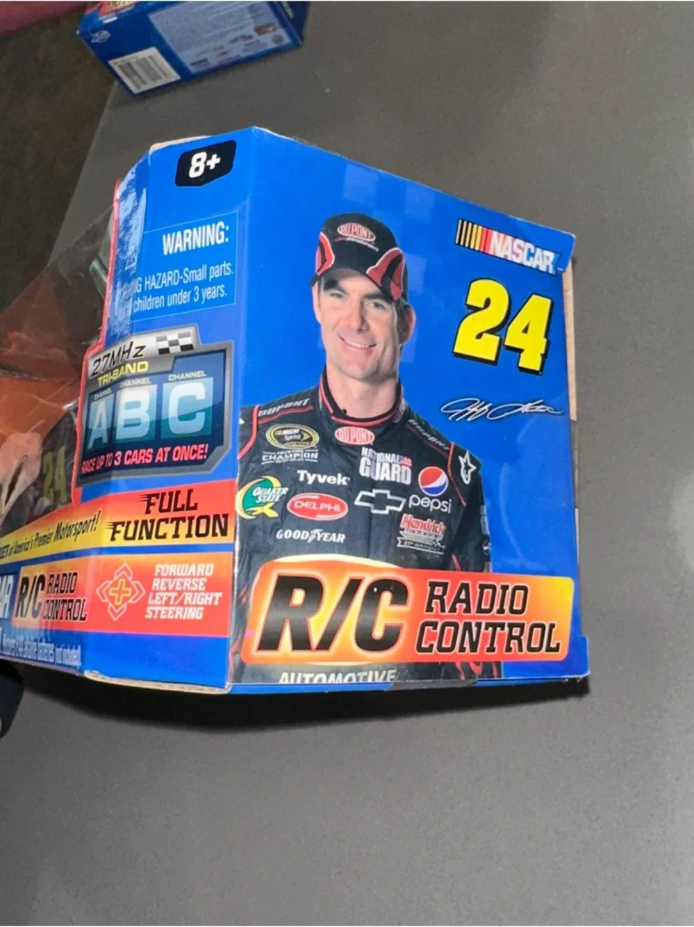 RC Car Jeff Gordon #24 NASCAR Die-Cast Style RC Car - Red and Black